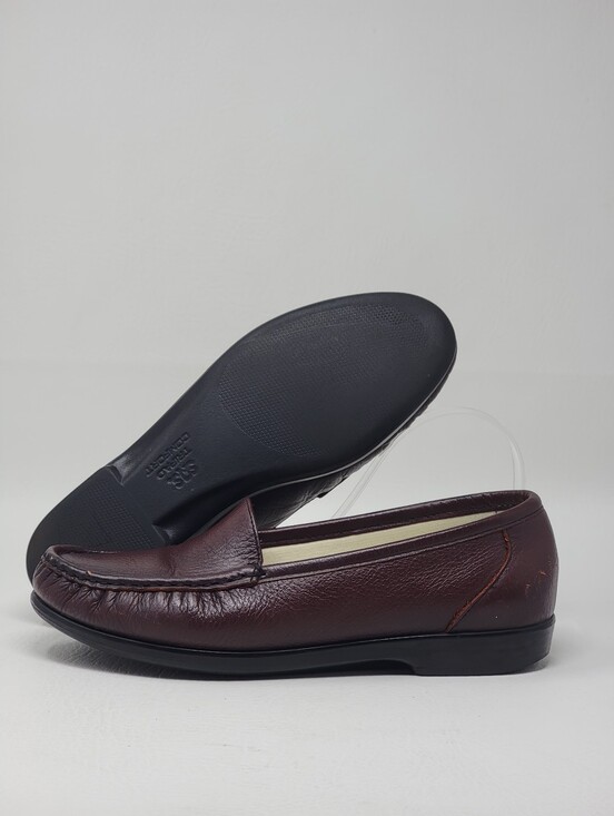SAS Shoes - SAS Leather Loafers Comfort Shoes Women US Size 8 M Made In USA Pre-owned